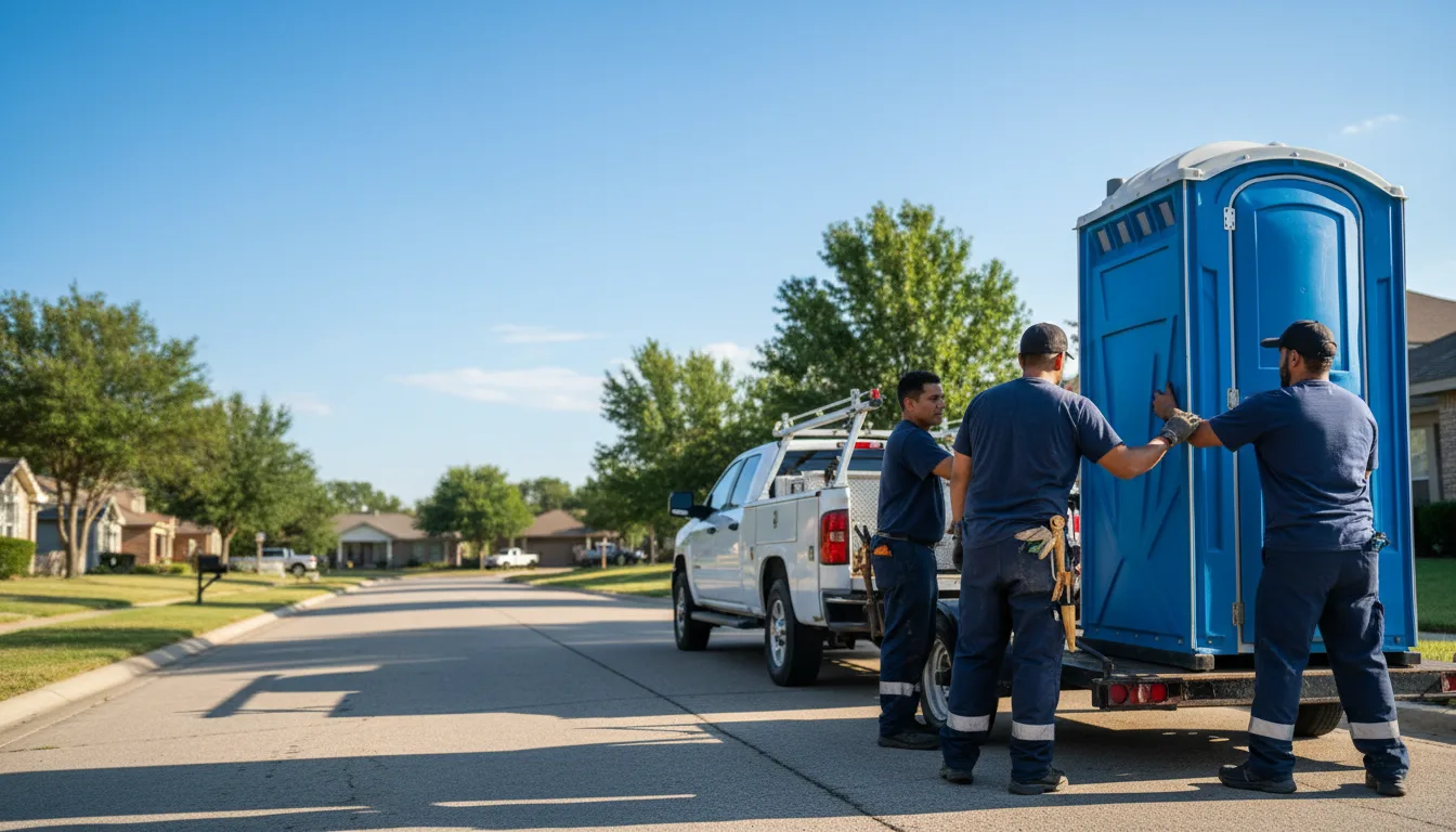 Portable Toilet Rental in Huntingdon Valley, PA near me